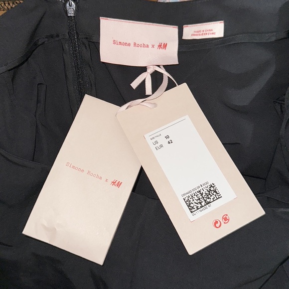 Simone Rocha X H&M Asymmetric Skirt - Picture 9 of 11